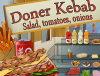 Dner Kebab  salade tomates oignons